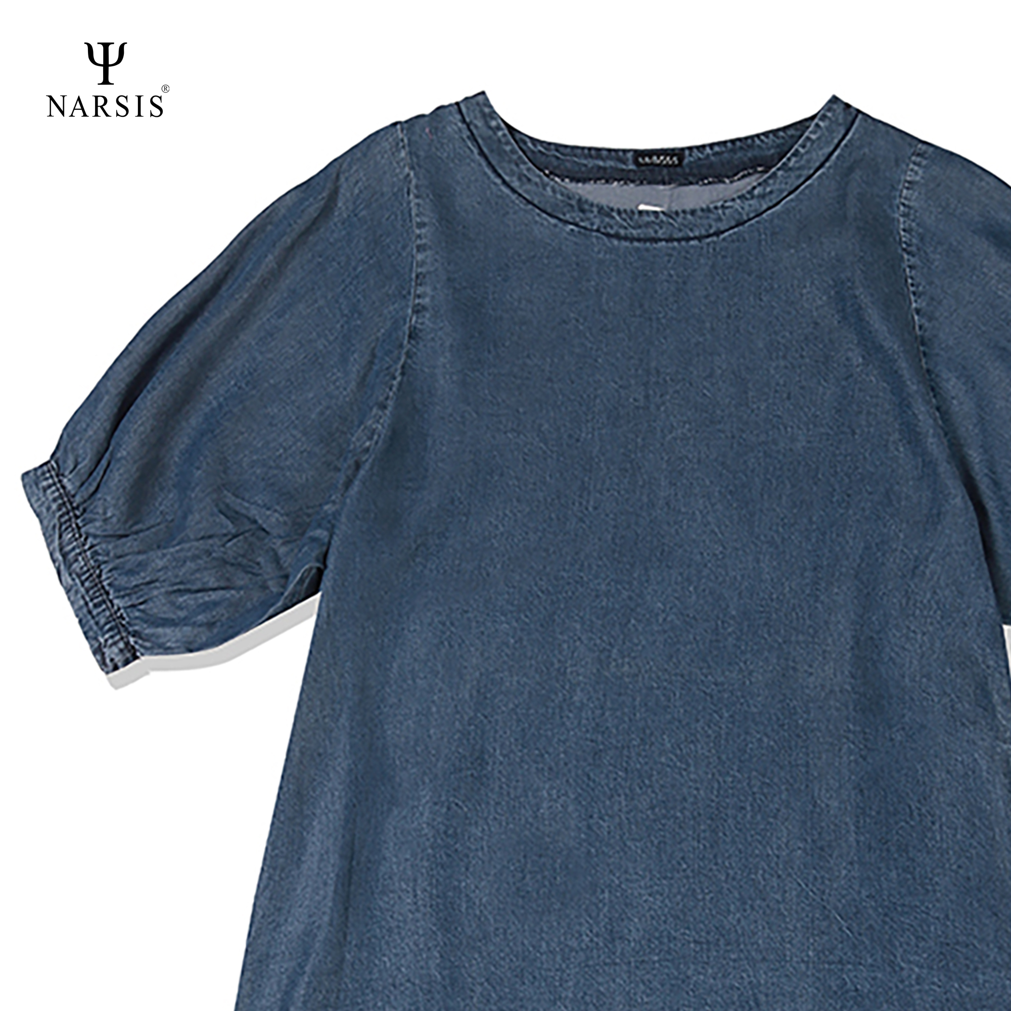 VÁY NỮ B9003 NARSIS CHẤT LIỆU JEAN BỀN BỈ, CÁ TÍNH, TRẺ TRUNG, THỜI TRANG, TRẺ TRUNG, THỜI TRANG_thumbnail_1