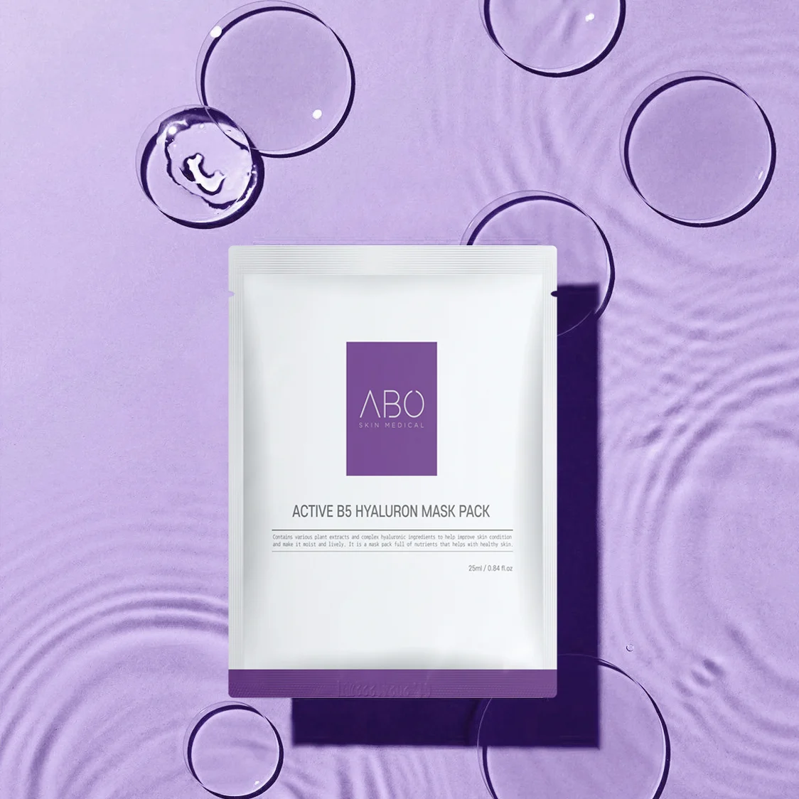 Mặt nạ cấp ẩm phục hồi ABO Active B5 Hyaluron Mask Pack