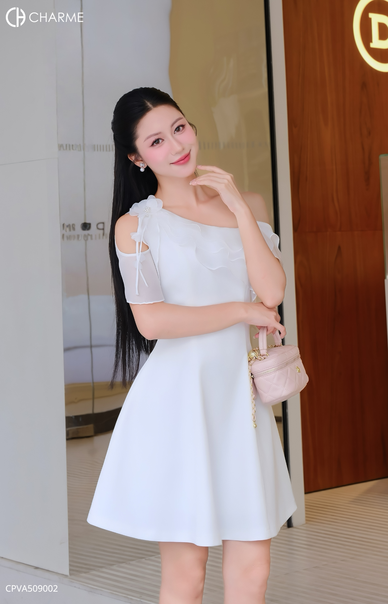 Váy lệch vai dây hoa_thumbnail_3