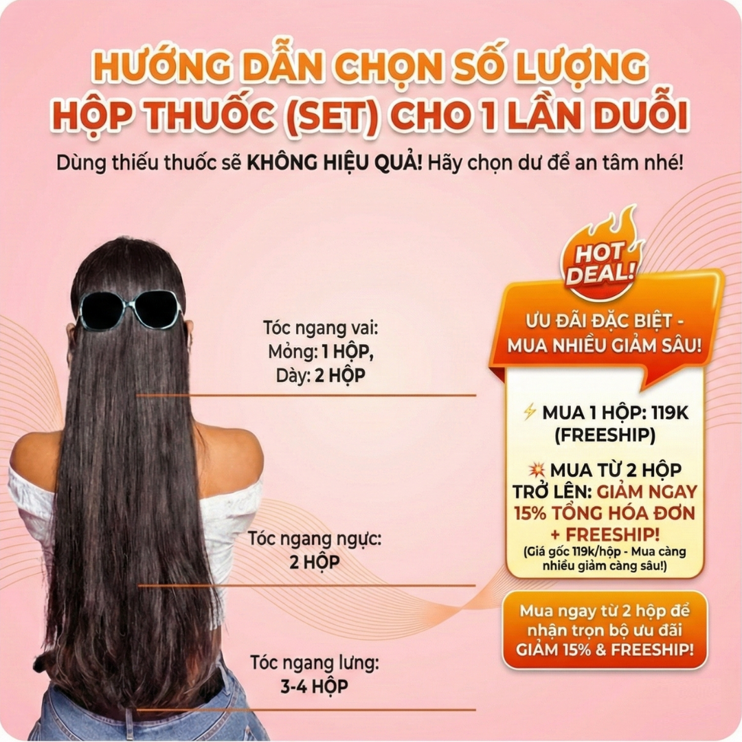 Kem Duỗi Tóc Lavox Professional Strong - Chuẩn Salon Tại Nhà, Hương Thơm Dịu Nhẹ & Tặng Kèm Bộ Dụng Cụ_thumbnail_4