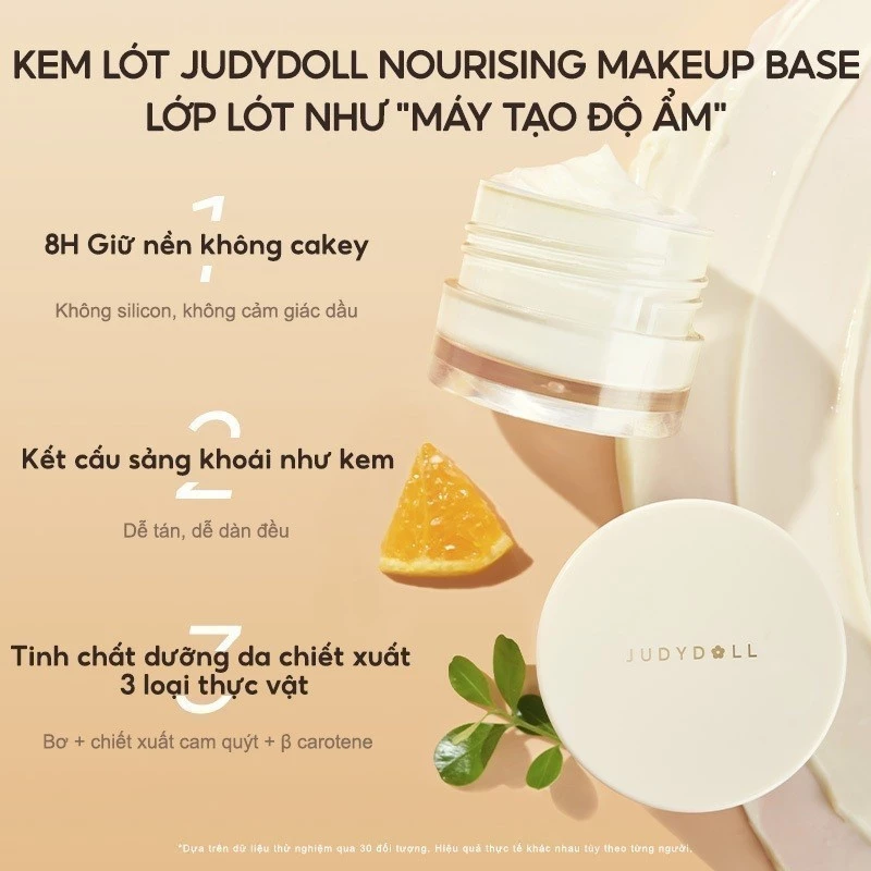 [JUDYDOLL] Kem lót dưỡng ẩm Judydoll Nourishing Makeup Base 30g_thumbnail_2