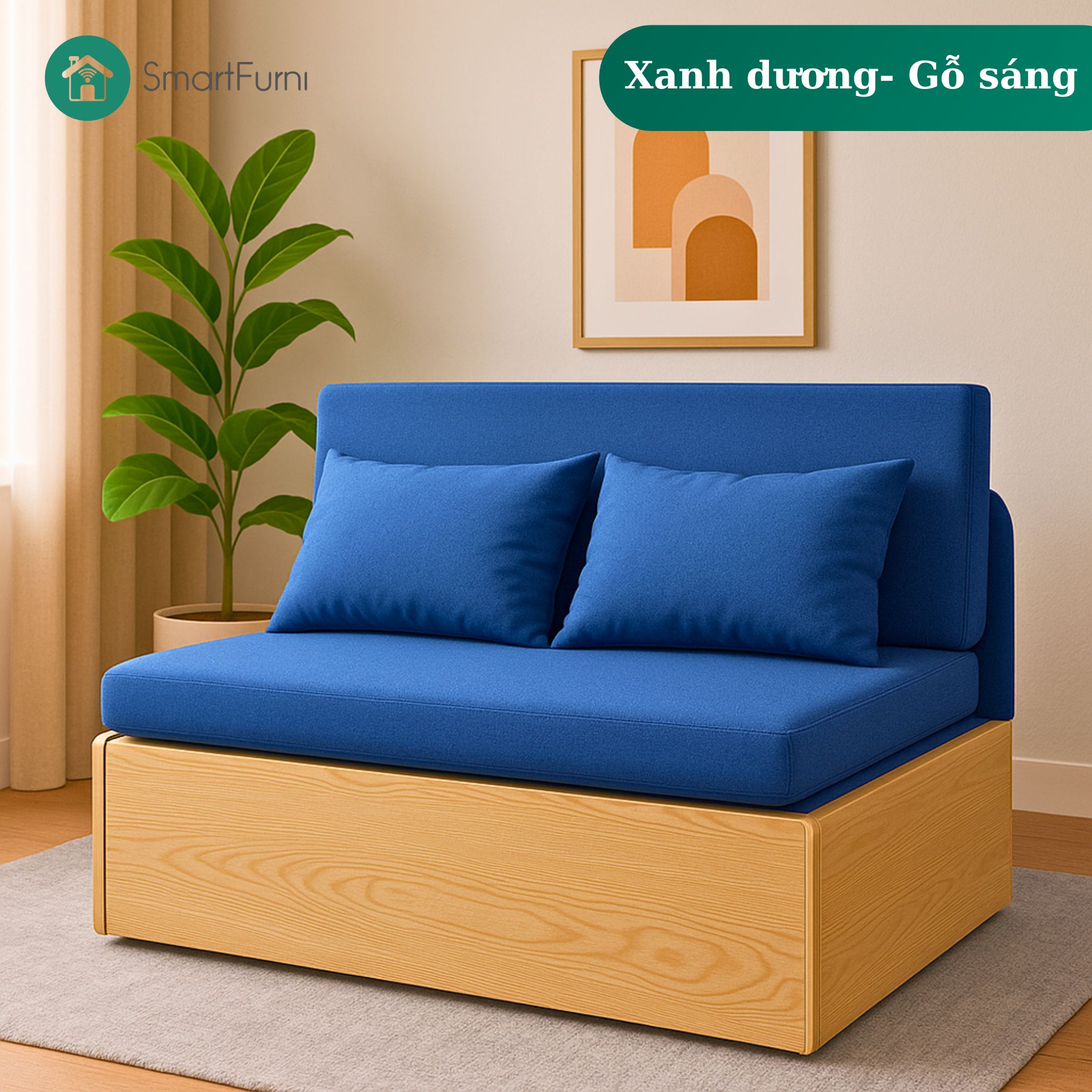 GIƯỜNG SOFA ĐA NĂNG SMARTFURNI - TÍCH HỢP 2IN1 - SMF23  - ĐA DẠNG KÍCH THƯỚC_thumbnail_3