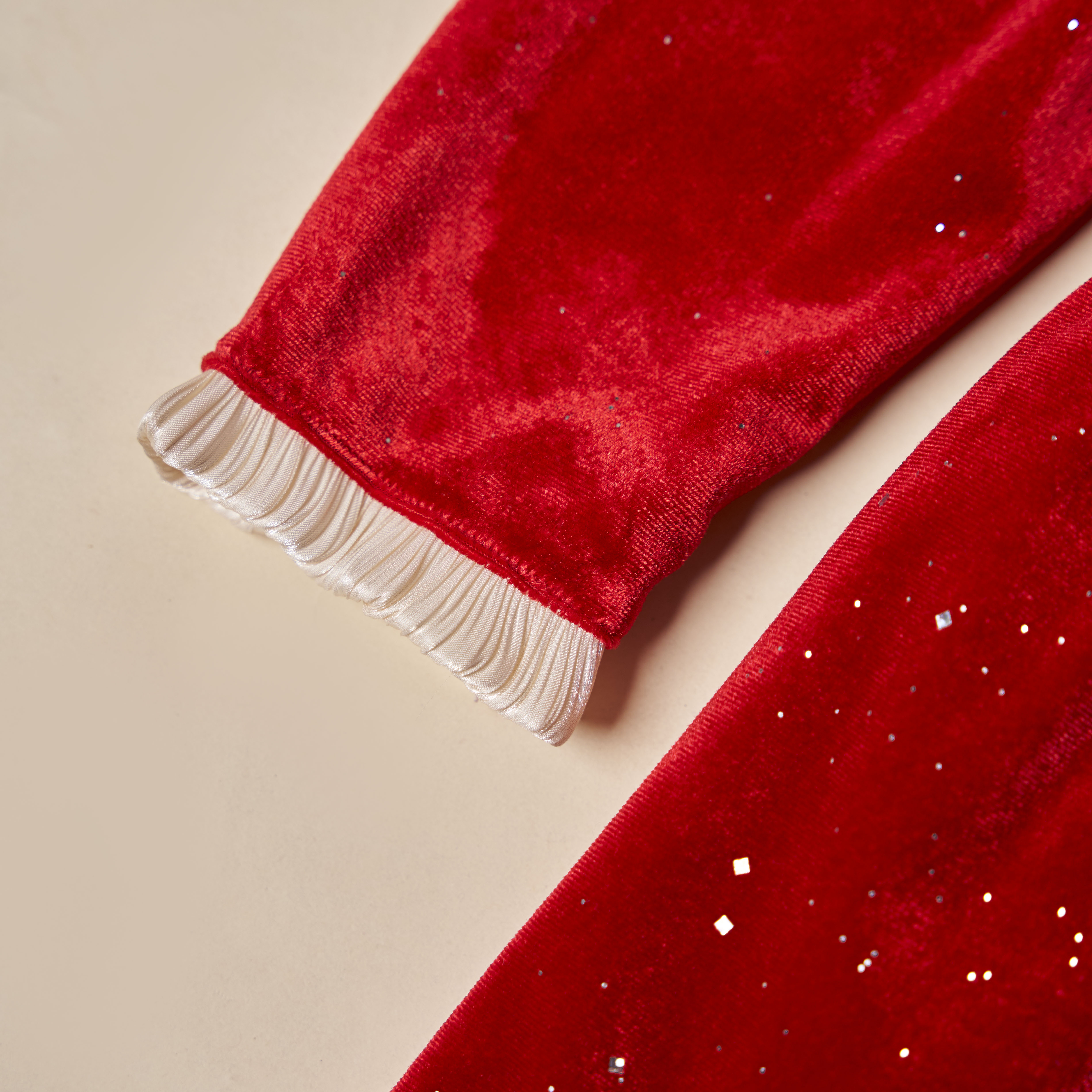 Váy nhung kim tuyến cổ phối tơ_thumbnail_2