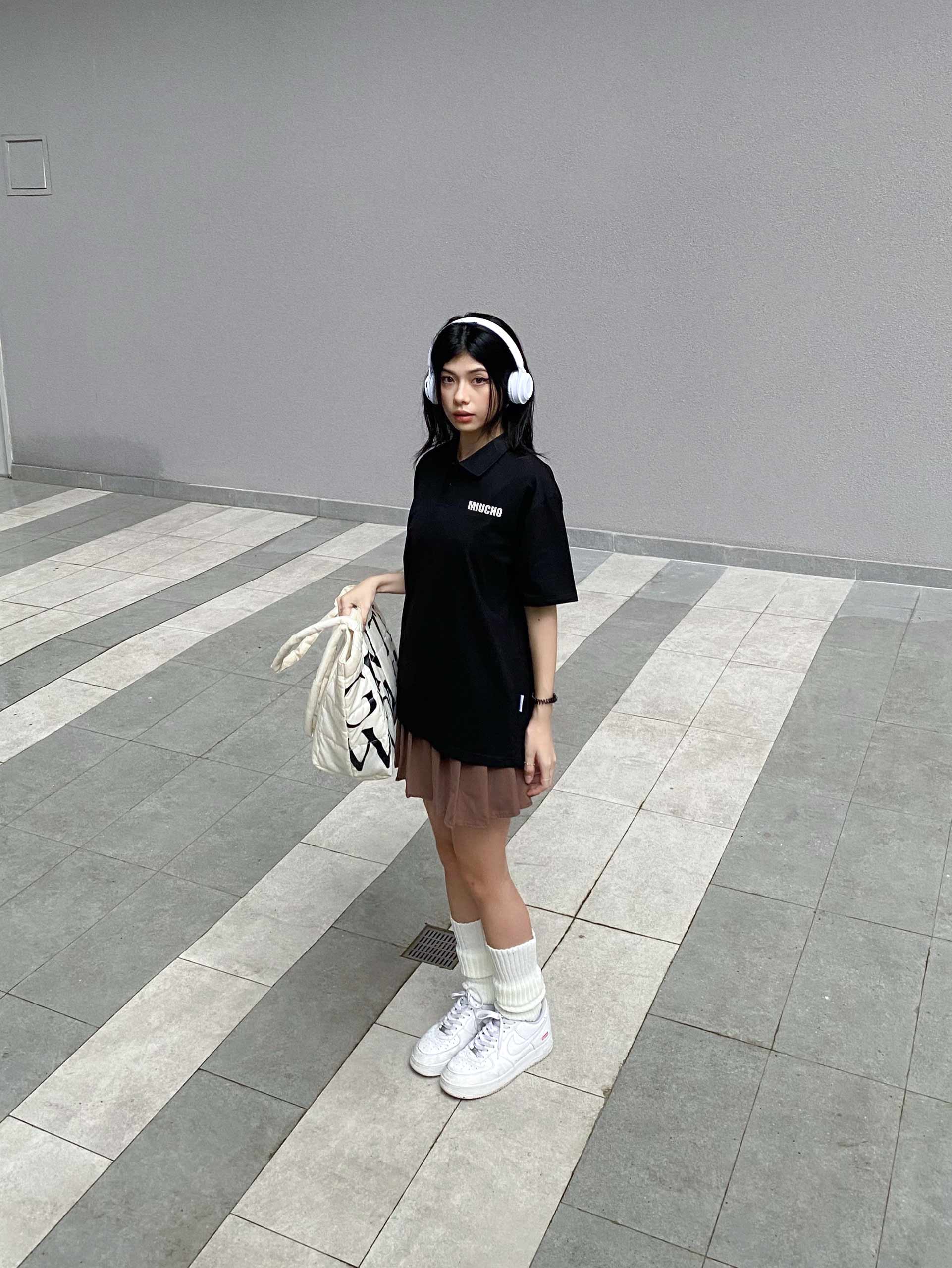 Áo polo nữ form rộng chất vải cotton co giãn thoáng mát PLD1697 Miucho in basic_thumbnail_6