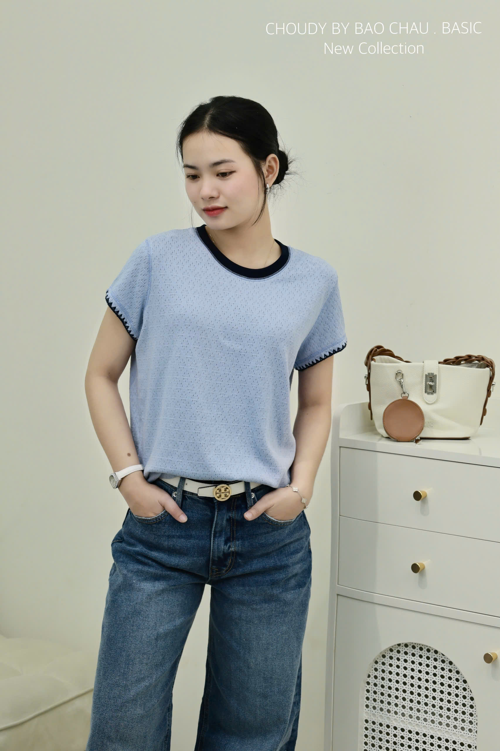 SALE U650 ÁO DỆT KIM 4 MÀU