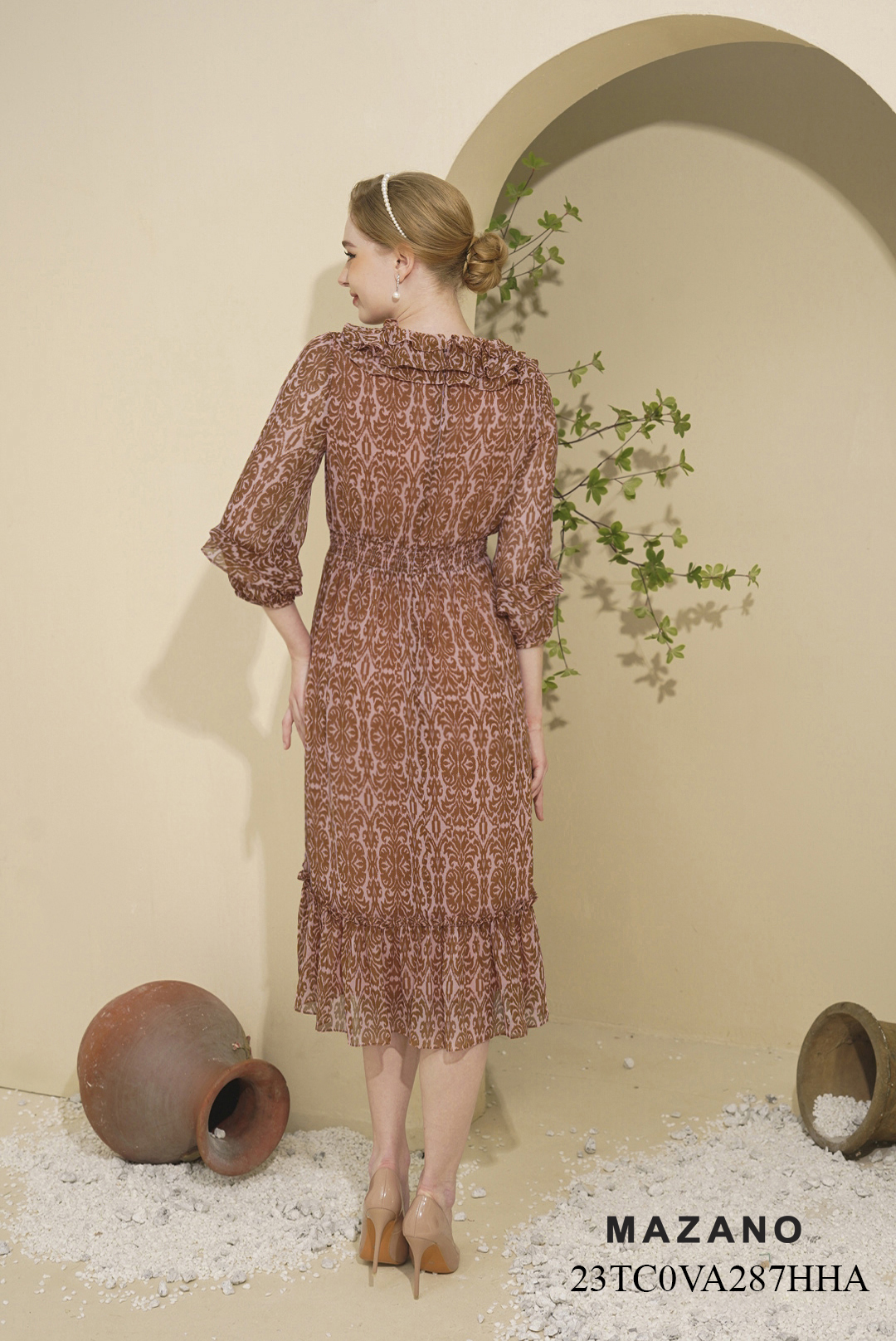 Đầm thân ôm chun eo chân bèo_thumbnail_2