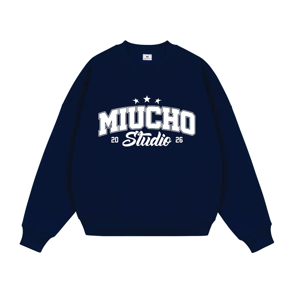 Áo Sweater boxy nam nữ Miucho nỉ 2 da thoáng mát tay dài cổ tròn basic 2952_thumbnail_8