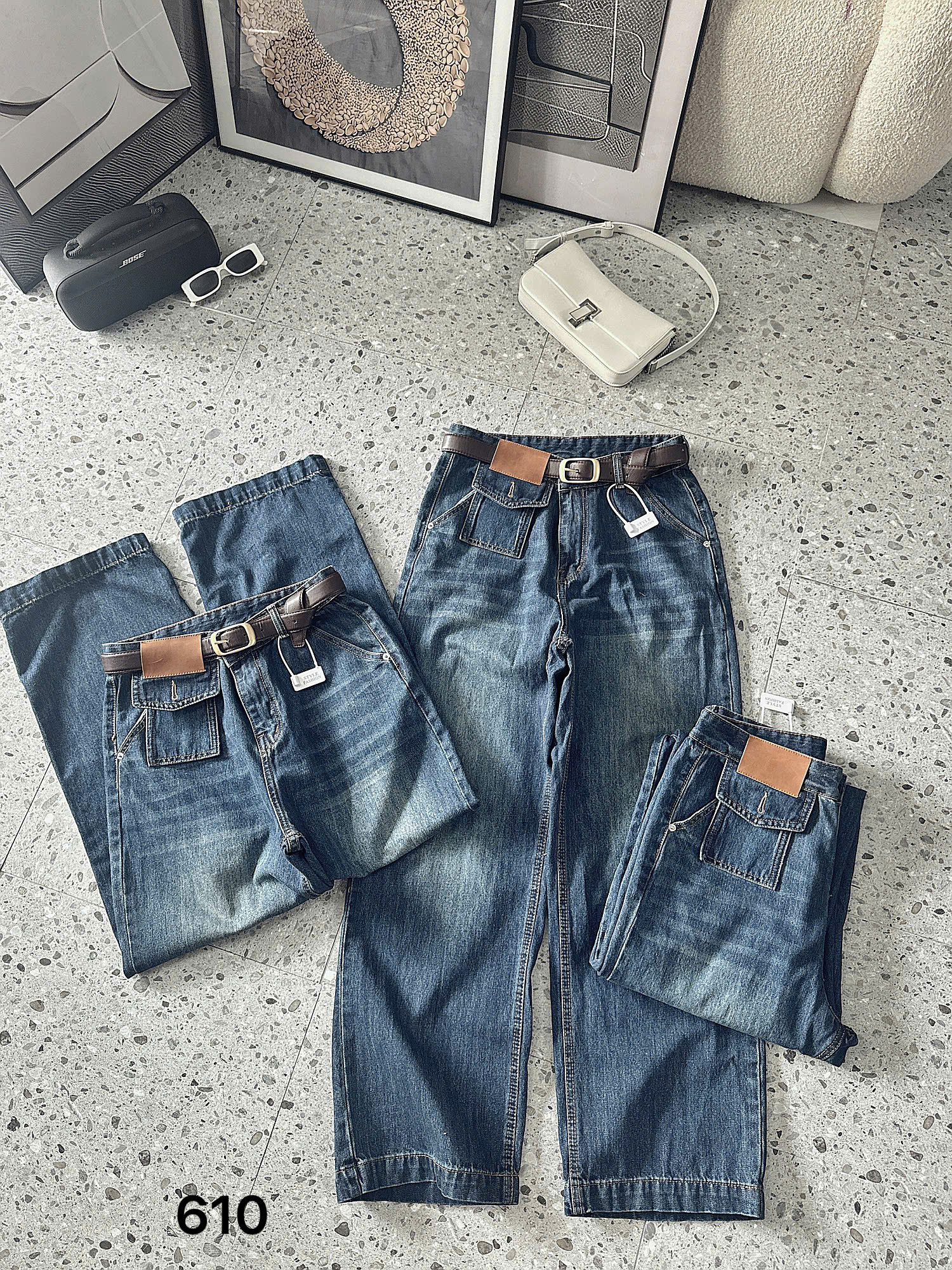 BIGSIZE NỮ - Quần jean suông phối túi T-QJ610_thumbnail_3