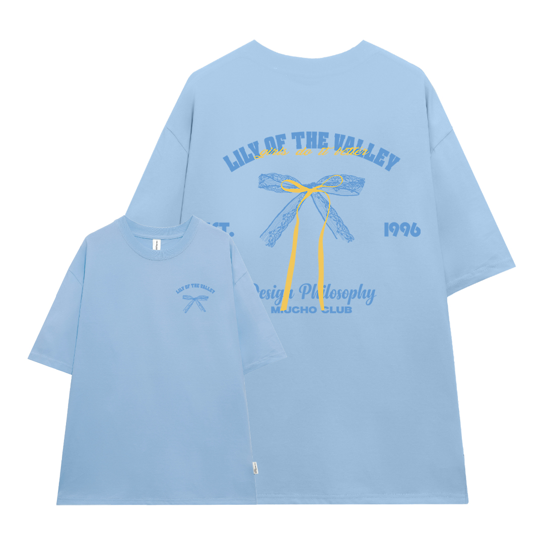 Áo thun hình nơ form rộng local brand ATD1250 Miucho tay ngắn cổ tròn in mix_thumbnail_13