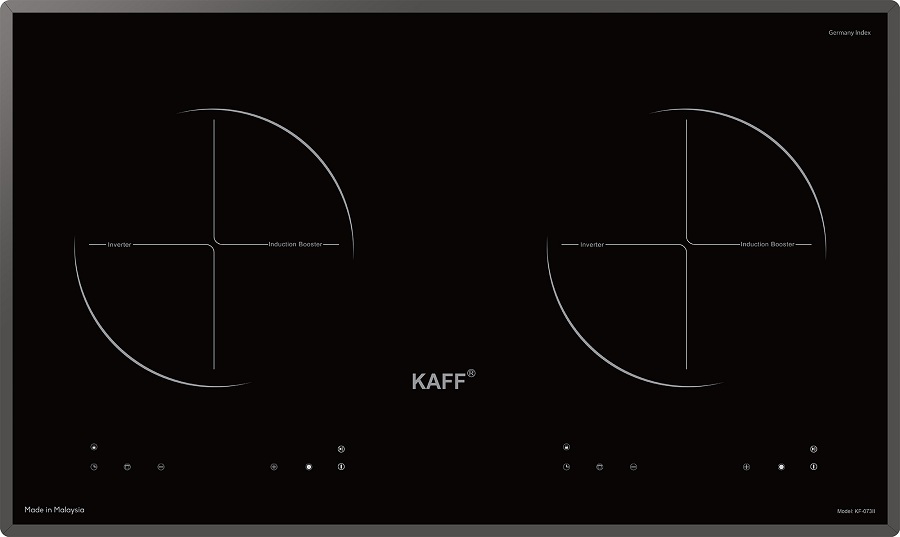 Thiết kế sang trọng bếp từ Kaff KF-073II