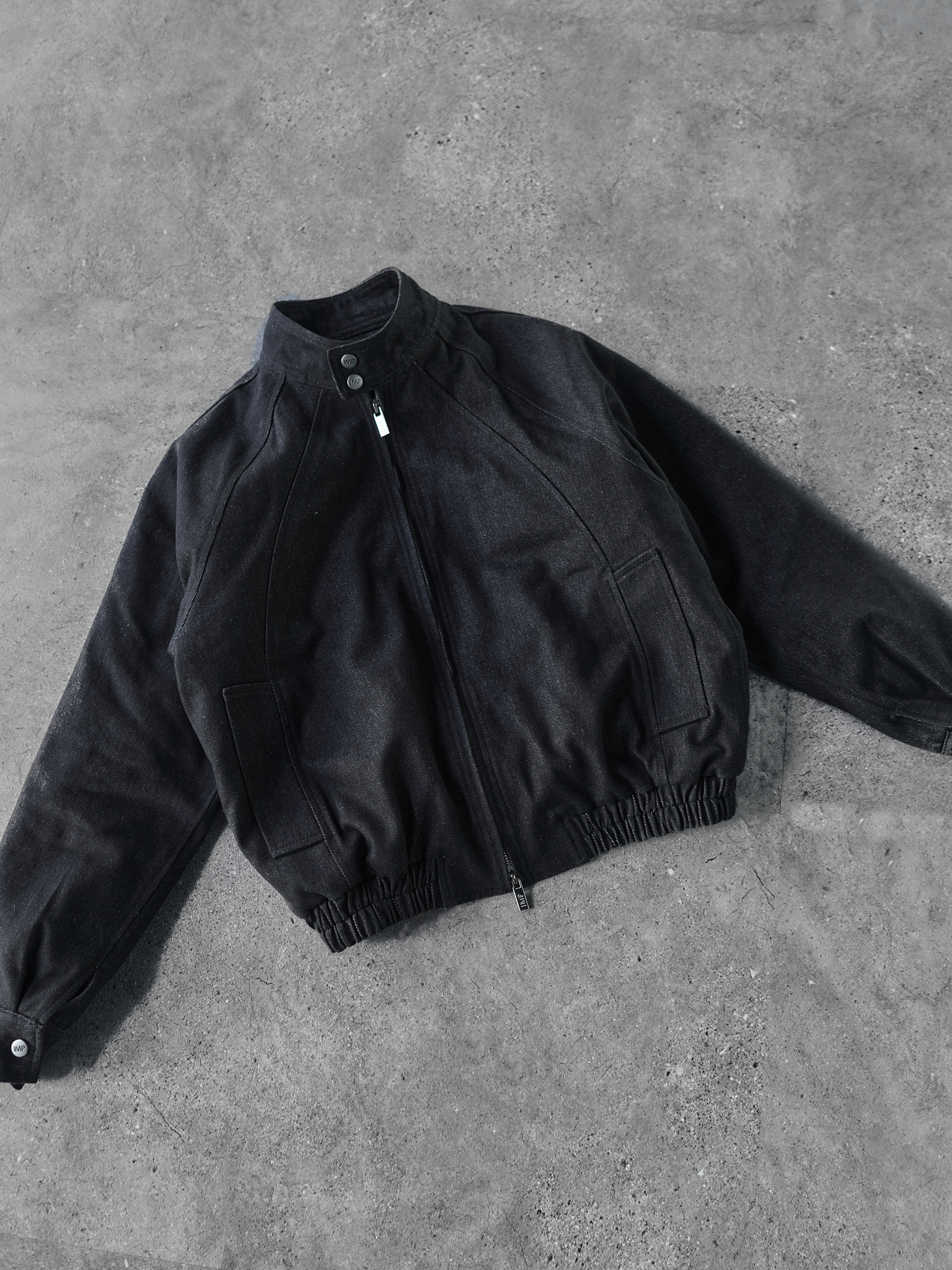 IMP - 008 Jacket - Áo khoác Denim cổ trụ phong cách lịch sự trẻ trung IMPERFECT - Bảo hành da 1 năm