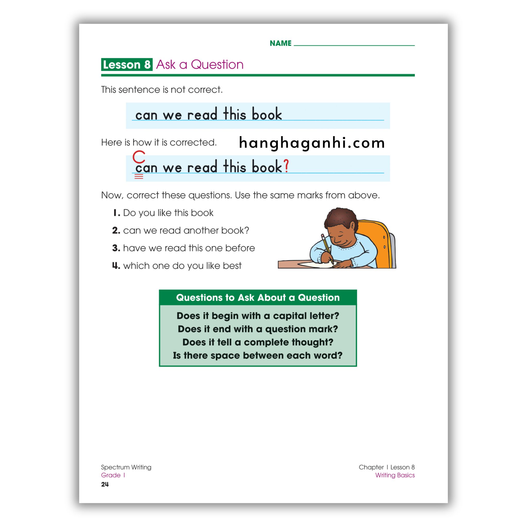 Sách Spectrum Writing Workbook Grade 1_thumbnail_13