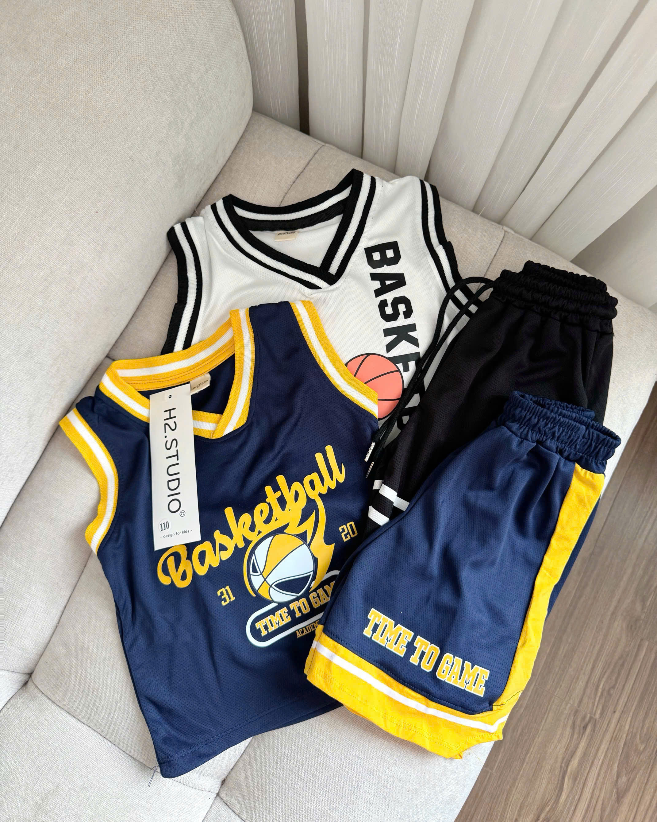 C01 SET 2 BỘ BA LỖ PHỐI VIỀN BASKETBALL MÁC ASK- A100.157