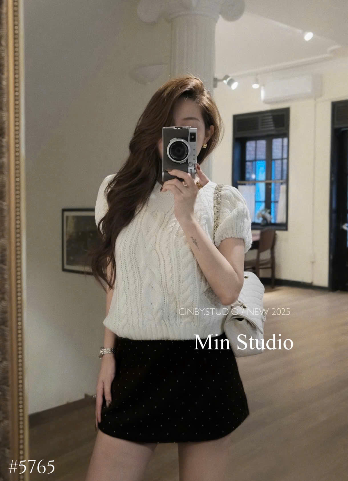 Chân váy đen chấm bi_thumbnail_7