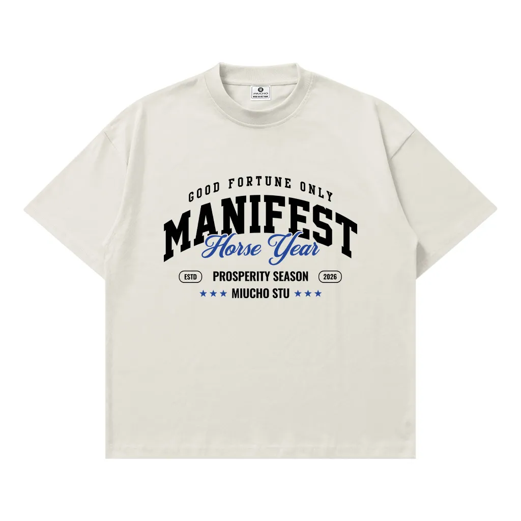 Áo thun Tết nam nữ form boxy Miucho chất vải mềm mại thoáng mát chữ basic in typography 2939_thumbnail_8