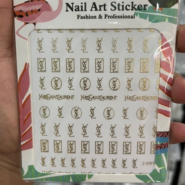 Sticker Thương hiệu Z-D2813