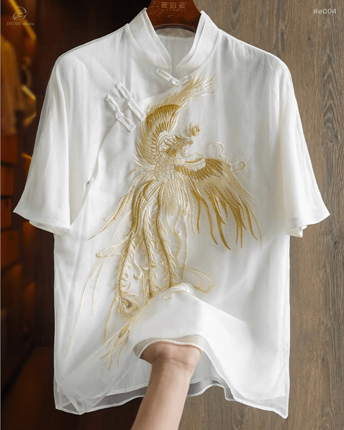 Áo Thêu Quảng Châu E004 8823