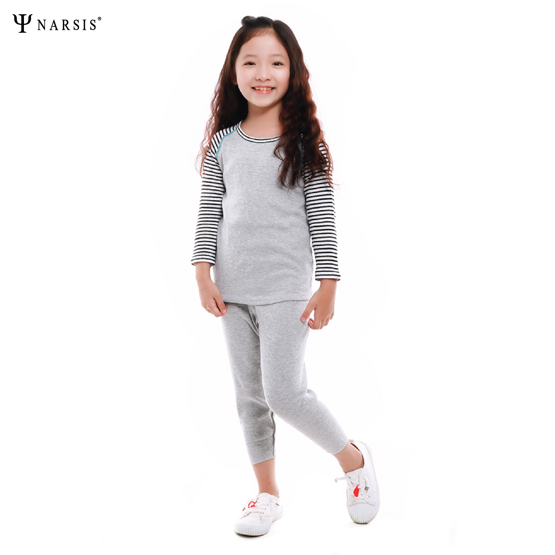 BỘ THU ĐÔNG BÉ GÁI KM9026 NARSIS CHẤT LIỆU THOÁNG MÁT, DỄ CHỊU, THOẢI MÁI CẢ NGÀY, DỄ VẬN ĐỘNG