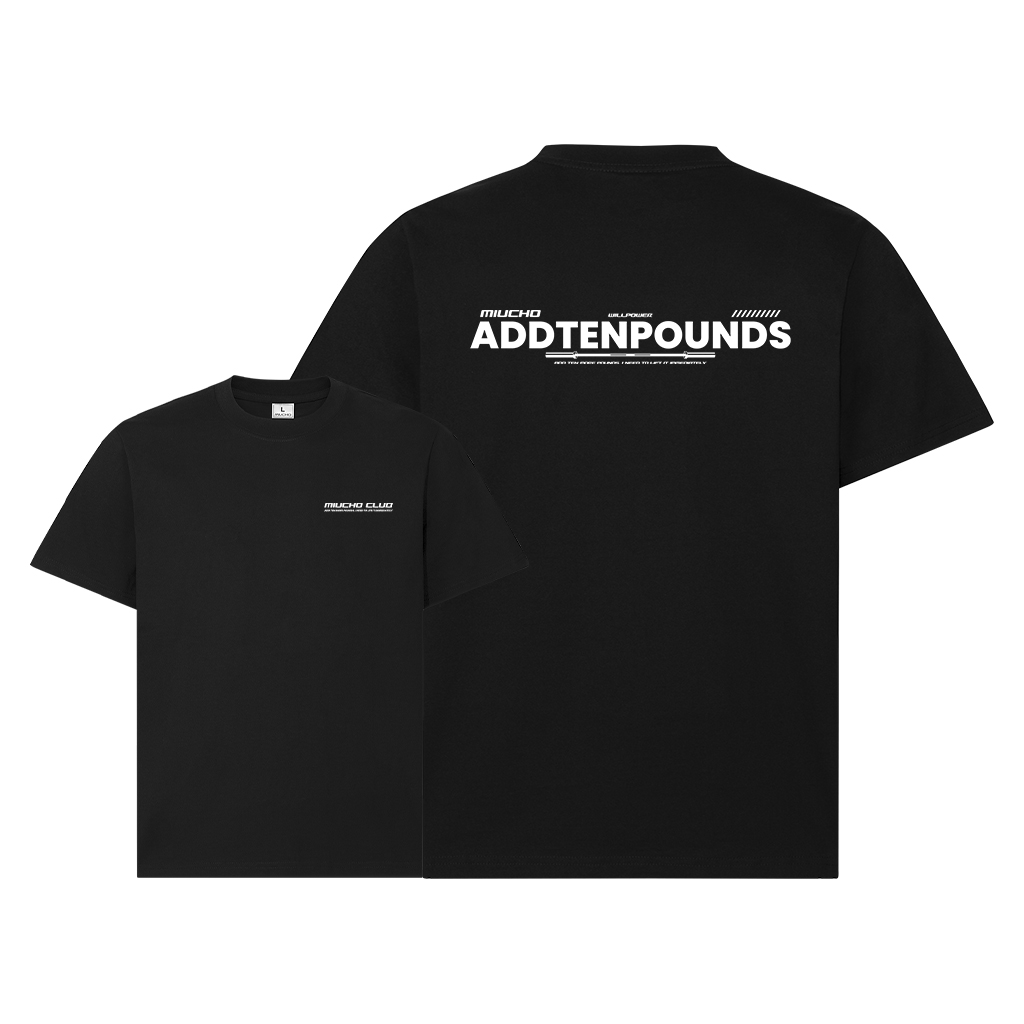 Áo phông nam local brand form rộng 1998 Miucho Club cổ tròn vải cotton 2c 250gsm in typography