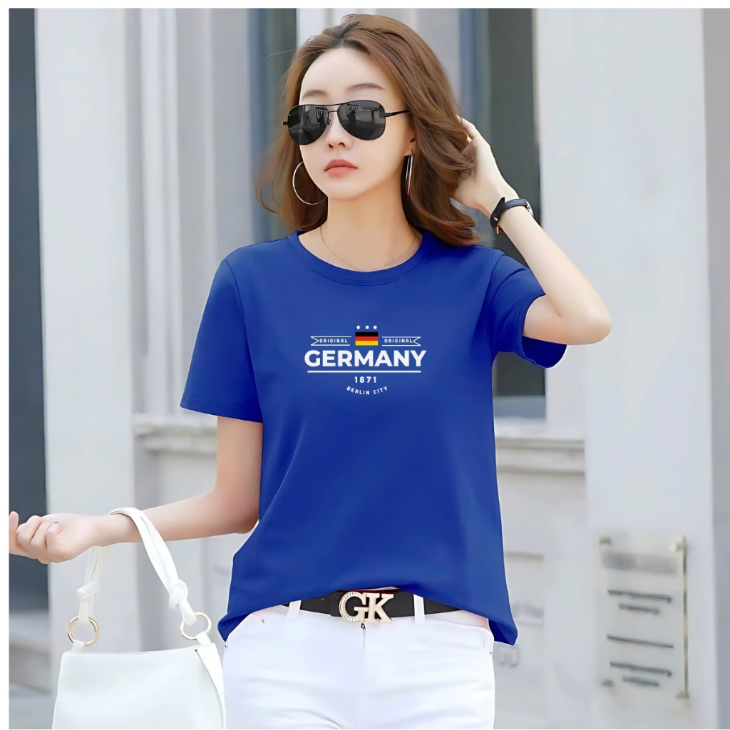 [Form Rộng] Áo thun nữ in chữ 'GERMANY' - Loza RT8205_thumbnail_5