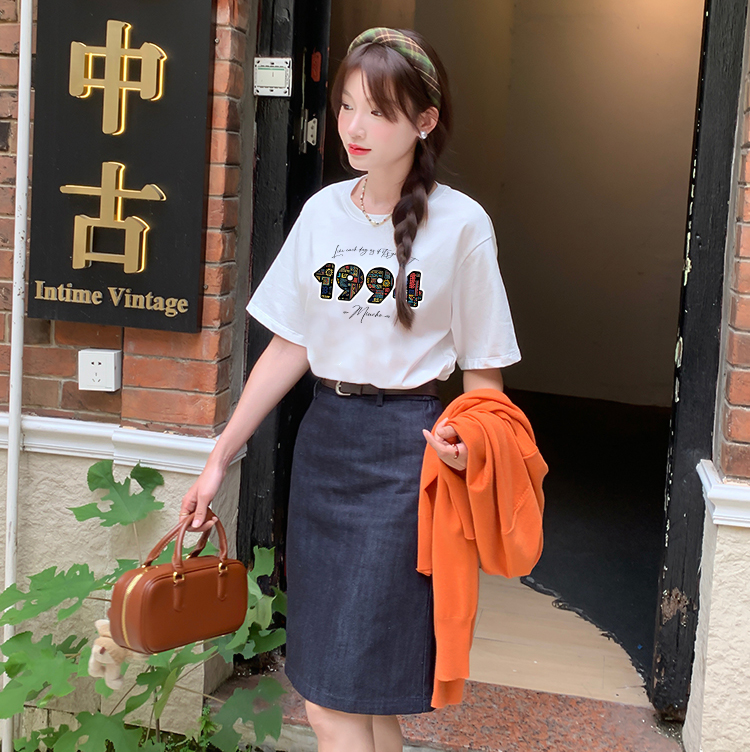 Áo thun nữ in năm sinh 1994 form vừa regular vải cotton 4c thoáng mát ARD1781 Miucho Chic in mix_thumbnail_3