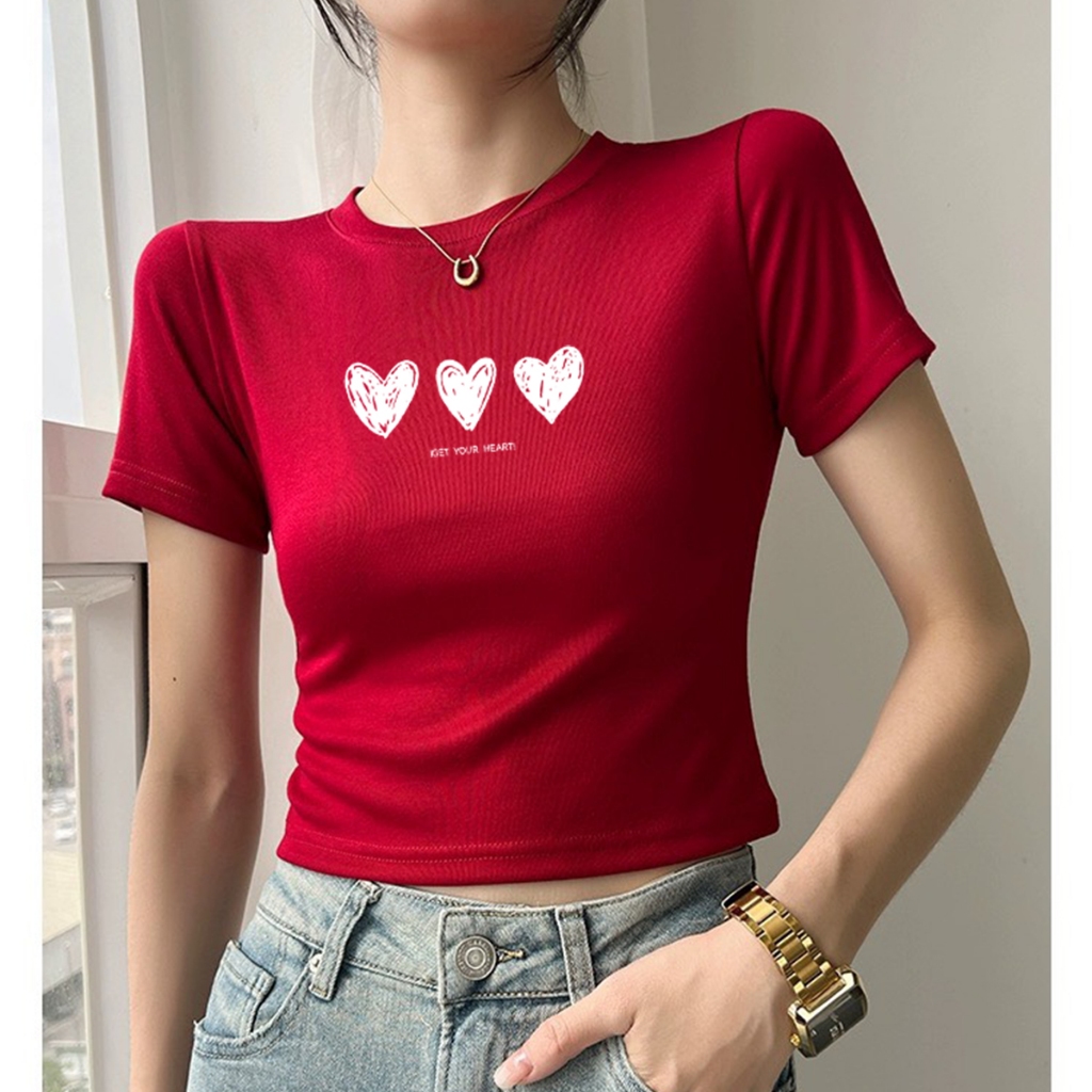 [Form Ôm] Áo croptop nữ in hình thời trang - Áo laptop nữ ôm body - Loza G0112_thumbnail_6