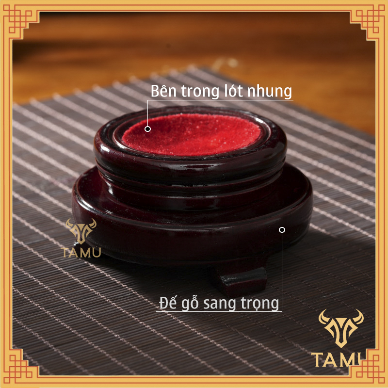 12cm-Quả cầu pha lê hình rồng + Tặng đế gỗ_thumbnail_4