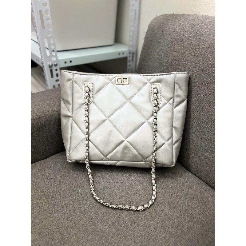 Túi Công Sở Nữ Da Mềm Trần Chỉ Đi Làm Đi Chơi Đi Du Lịch Bag Tote  CUN175