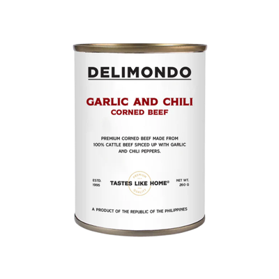 DELIMONDO CORNED BEEF GARLIC & CHILI 260G