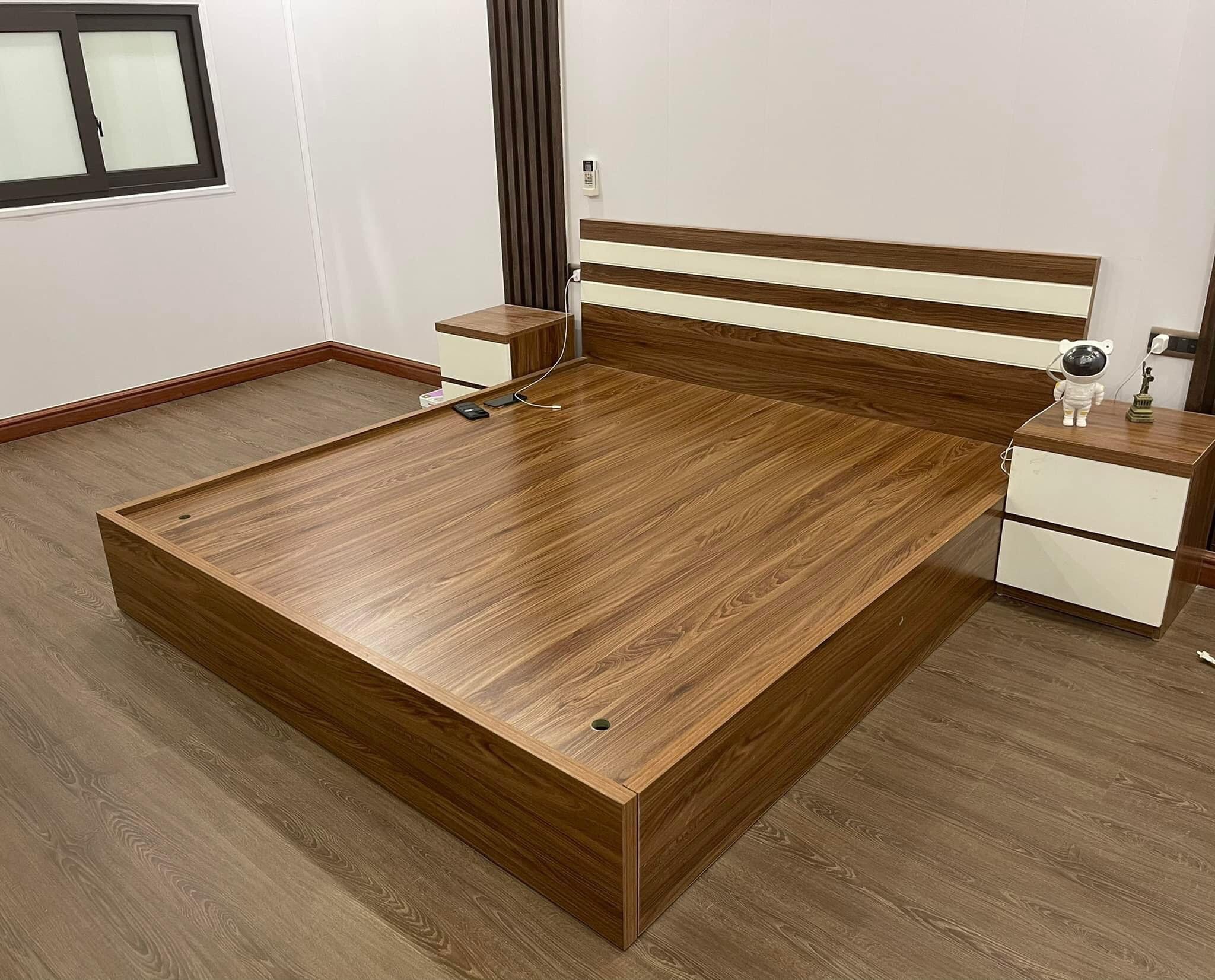 GIƯỜNG NGỦ GỖ CÔNG NGHIỆP – LỰA CHỌN HIỆN ĐẠI CHO KHÔNG GIAN SỐNG TIỆN NGHI