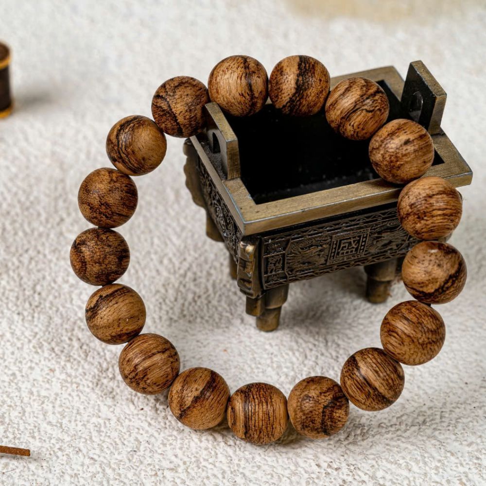 PT163 - Vòng trầm tốc Banh Socola 10mm VIP (siêu hiếm)