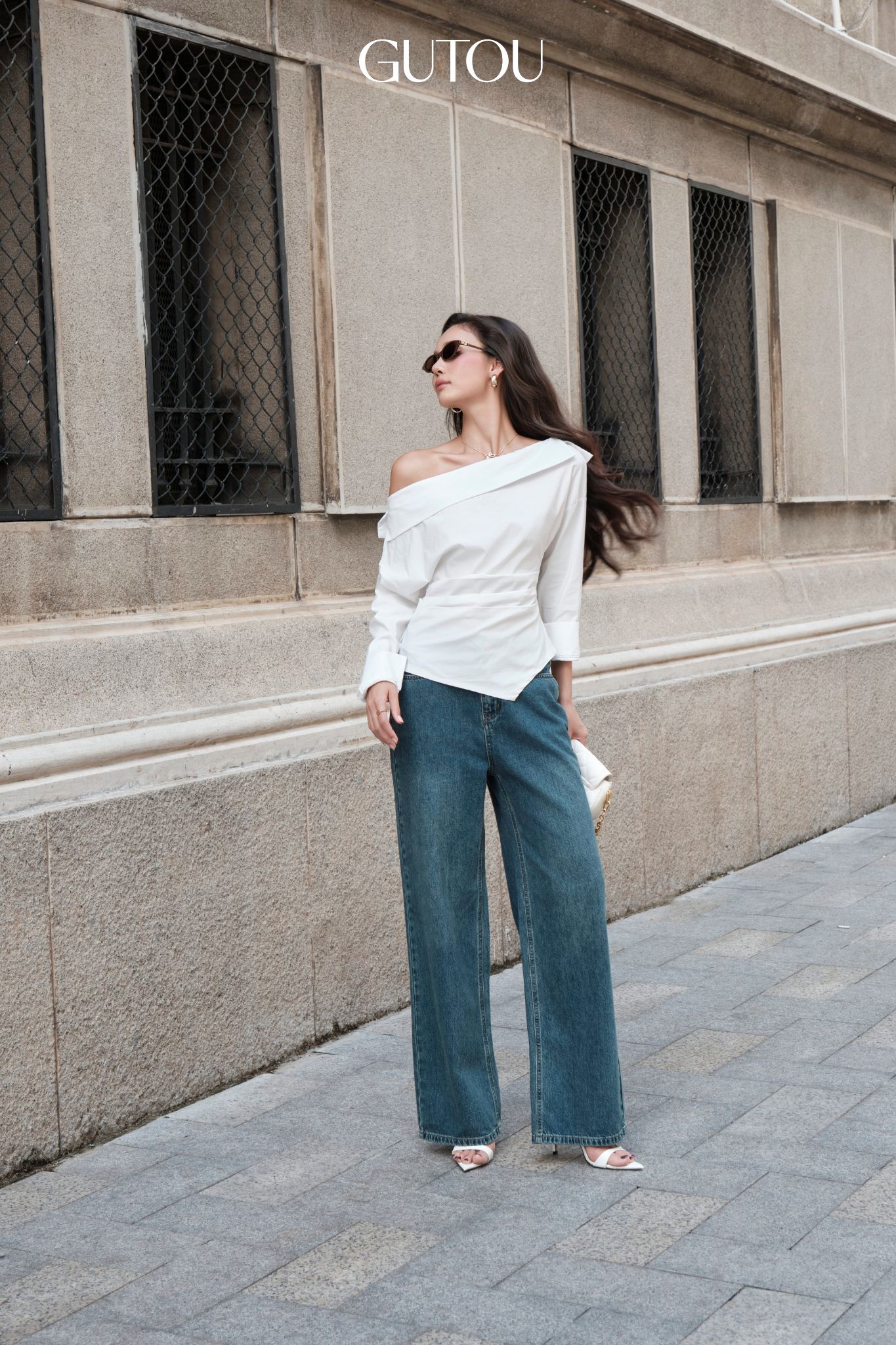 [ GUTOU ] Quần Jeans Suông Collin Basic_thumbnail_2