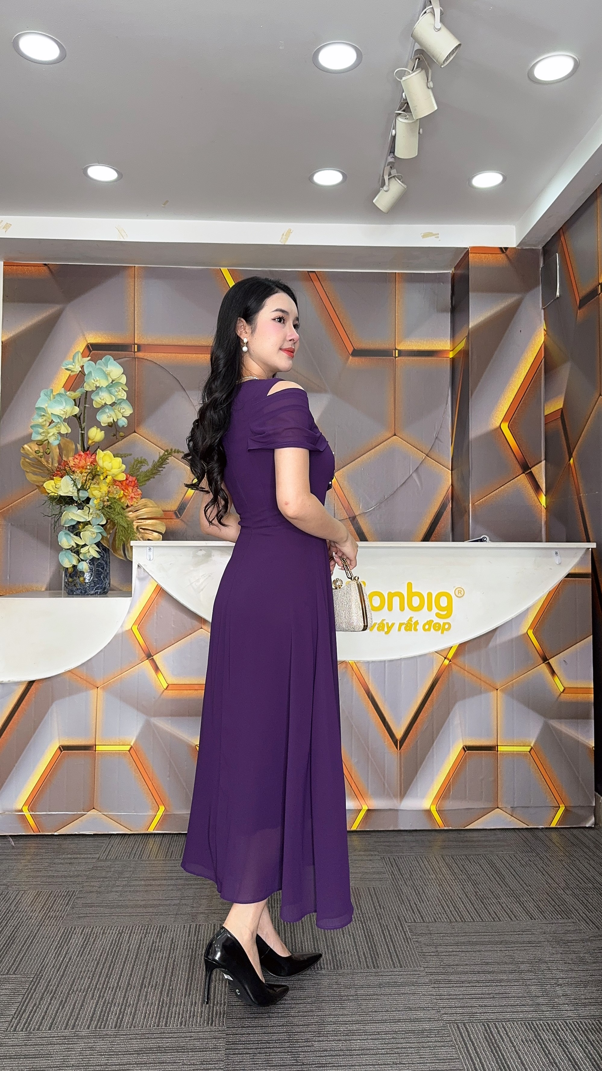 Đầm xòe - Y1895 - Thương hiệu Zonbig_thumbnail_6