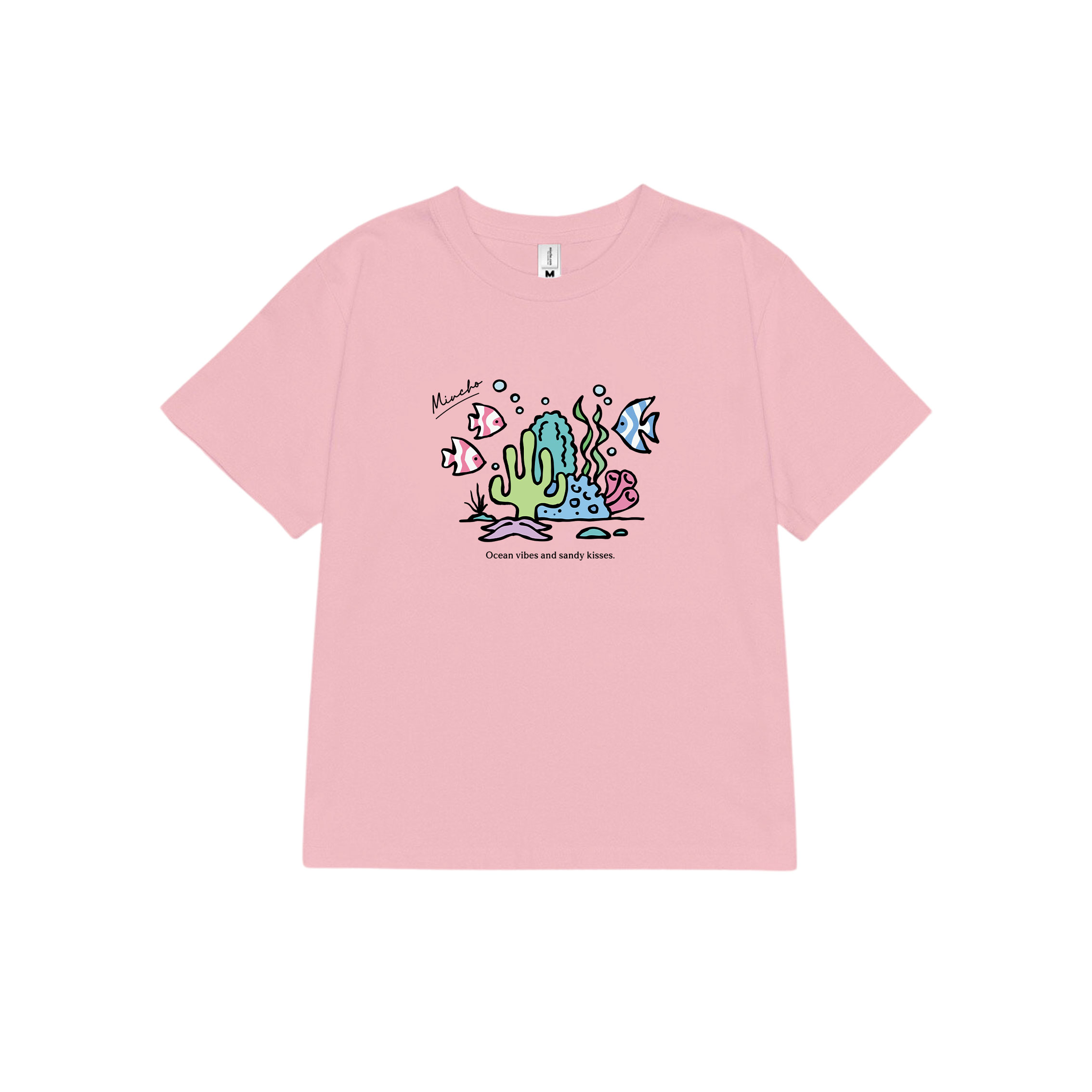 Áo thun baby tee form ôm xinh xắn mùa hè ABD1023 Miucho tay ngắn Cổ tròn hotrend in mix_thumbnail_10