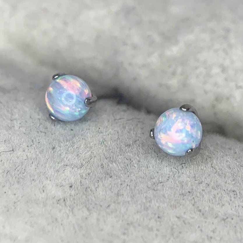 mũi C titan đá opal xanh biển chấu tròn_thumbnail_2