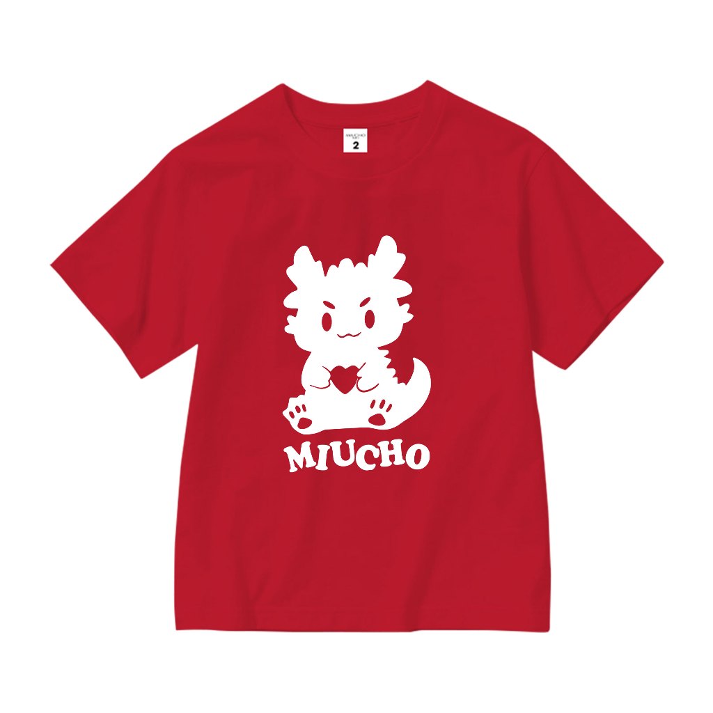 Áo thun tết đẹp cho bé gái bé trai form rộng thoáng mát AED907 Miucho Kid 100% vải cotton basic in mix_thumbnail_7