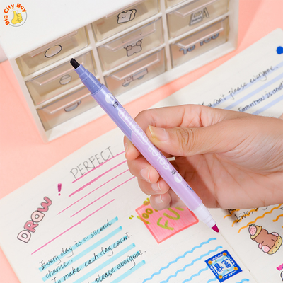 Highlight Acrylic Không Lem Màu Cho Bé 6 bút 12 màu_thumbnail_4