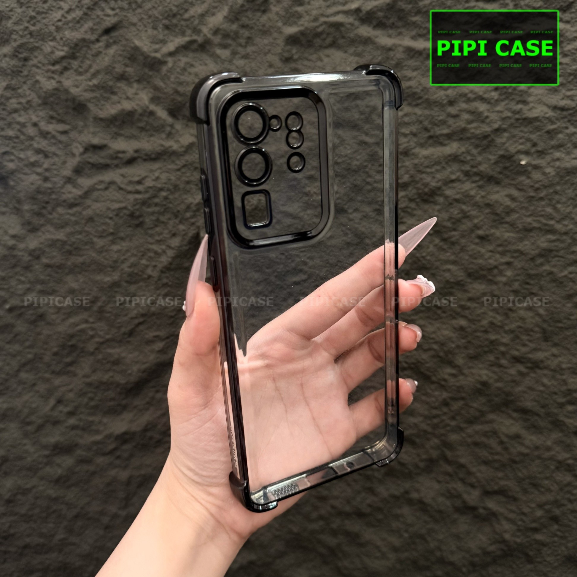 Ốp Lưng Samsung S20 Ultra 5G - Gu - Đen