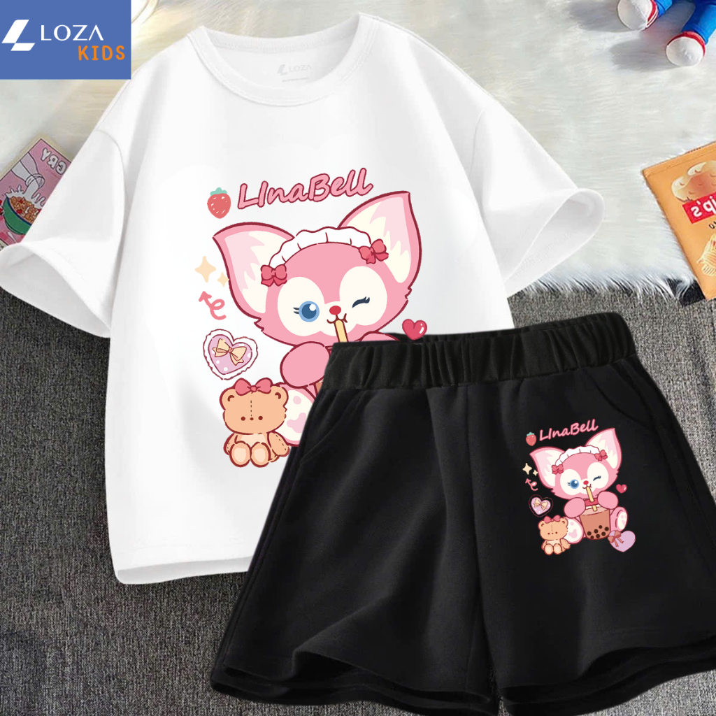 Đồ bộ bé gái in hình LinaBell - Loza SB227_thumbnail_1