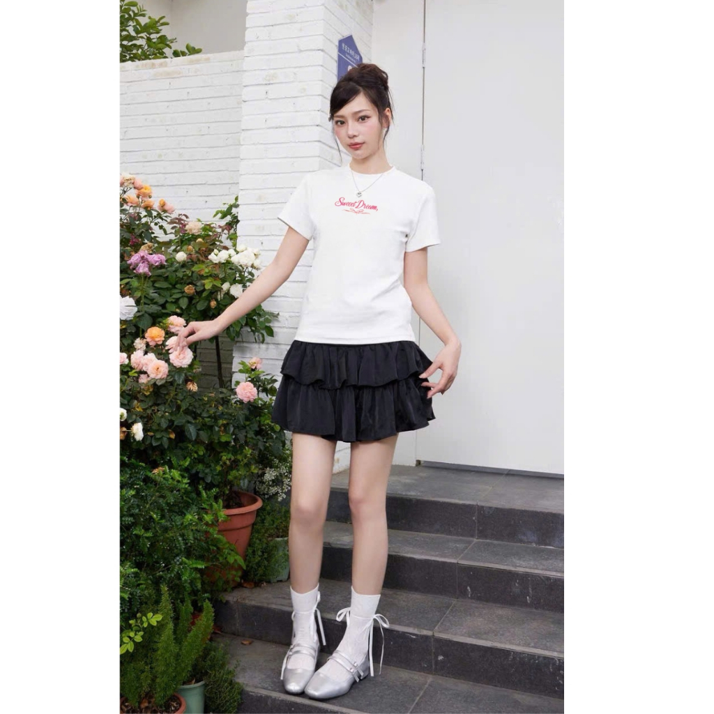 Áo Baby tee nữ