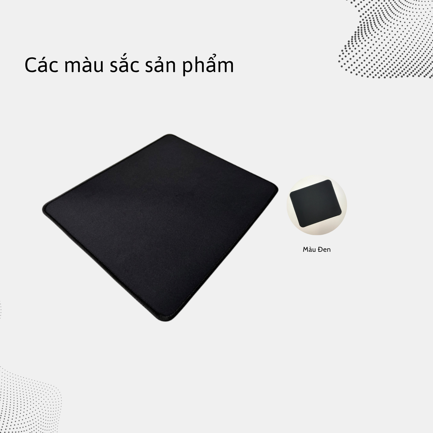 T-ECO SHOP | Lót Chuột Máy Tính Đen – Di Chuột Mượt, Chống Trượt, Mouse Pad Văn Phòng Gaming_thumbnail_5