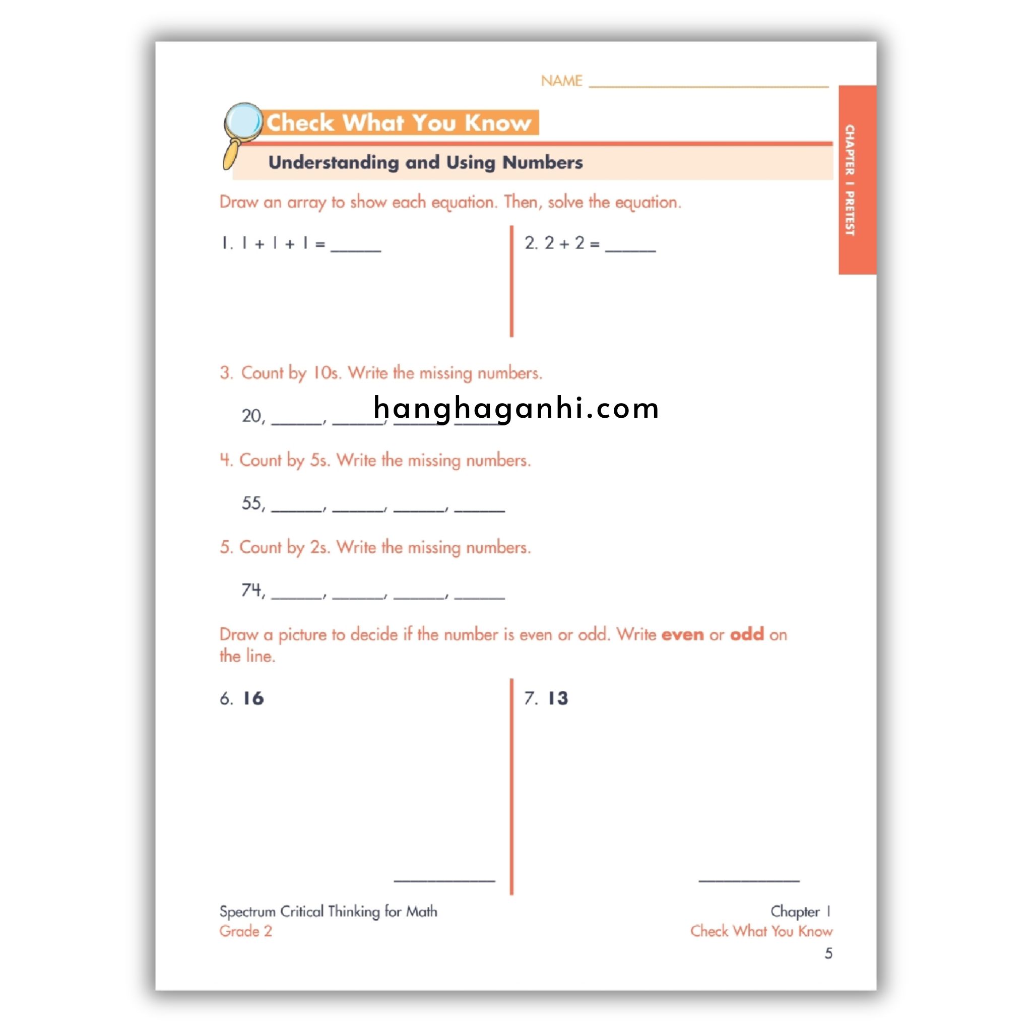 Sách Spectrum Critical Thinking for Math Workbook Grade 2_thumbnail_20