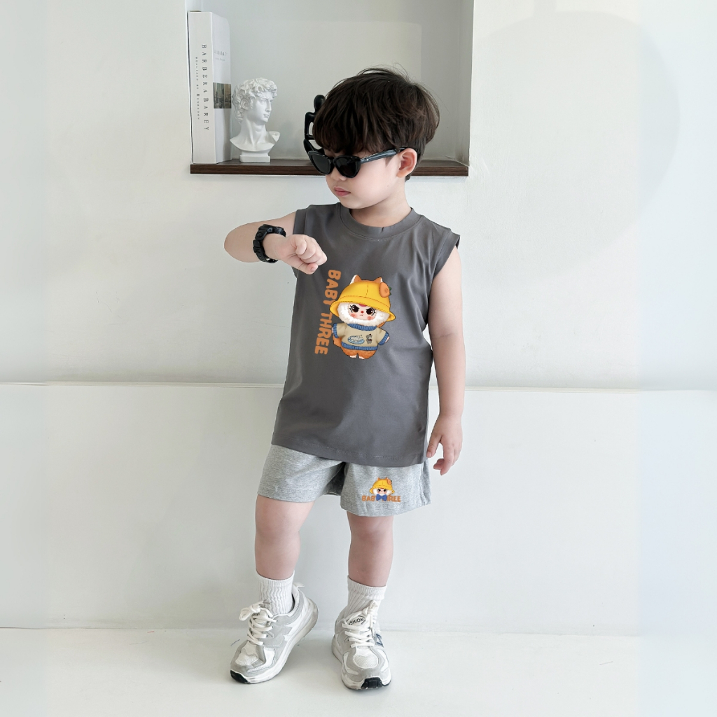 Bộ ba lỗ bé trai in hình nhiều mẫu -  Loza Kids G0298_thumbnail_5