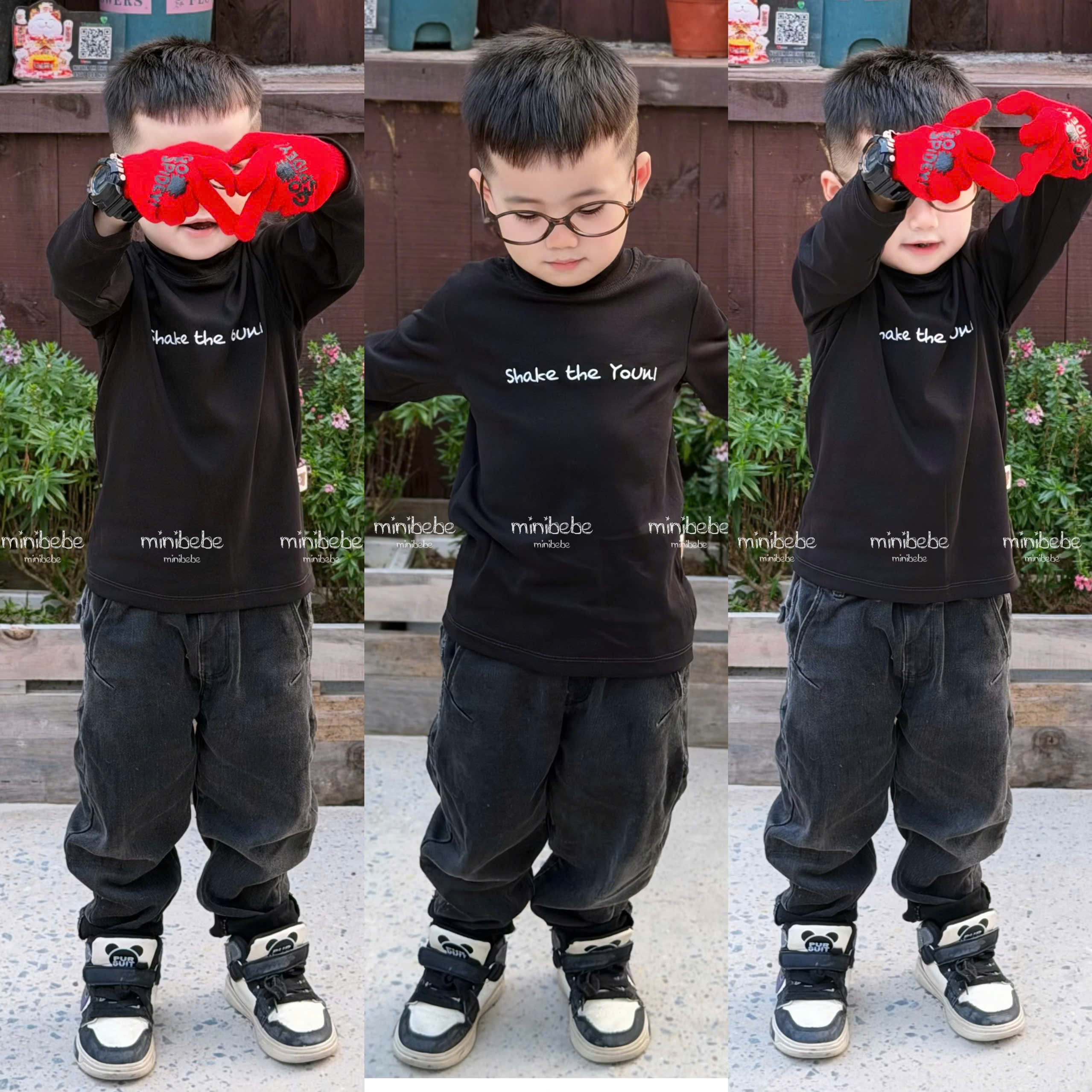 E59 SET 3 ÁO DÀI TAY SHAKE- A106.277