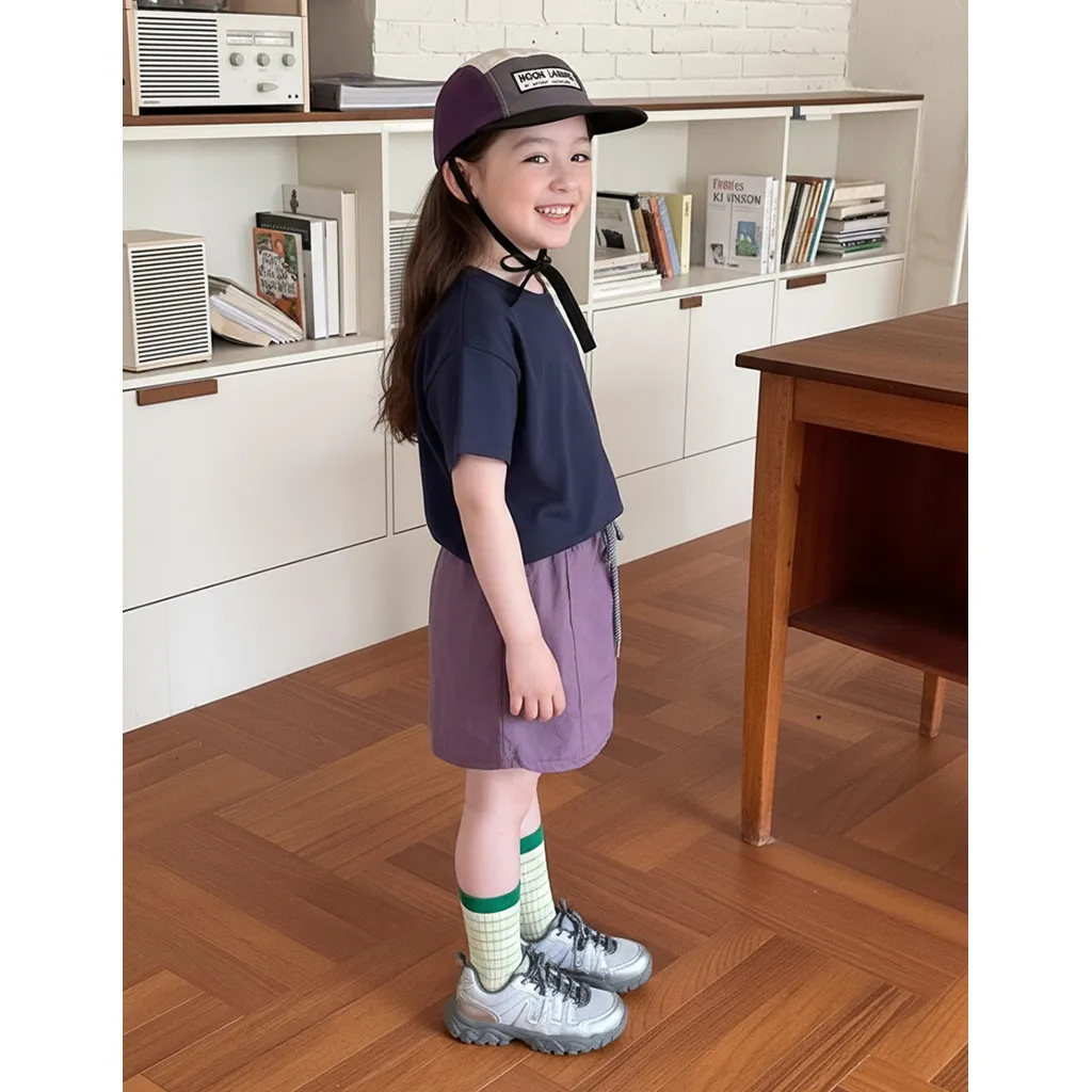 Áo thun form rộng bé trai bé gái Kado vải cotton thoáng mát mềm mại basic in artwork 2926_thumbnail_6