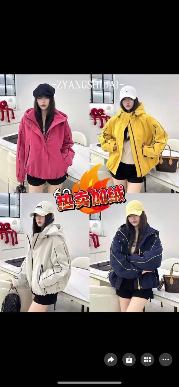 Áo khoác gió tay sọc - M42