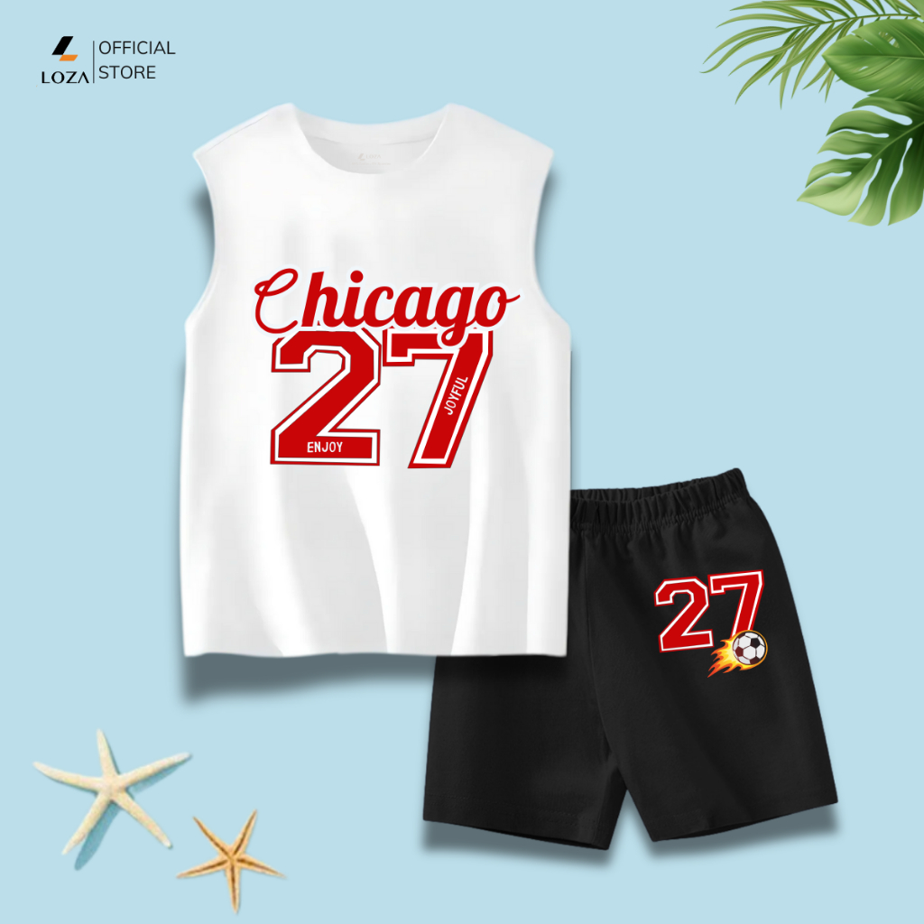 Bộ ba lỗ bé trai in hình nhiều mẫu -  Loza Kids G0279_thumbnail_8