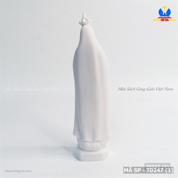 Tượng sứ Đức Mẹ Fatima trắng ✔_thumbnail_1