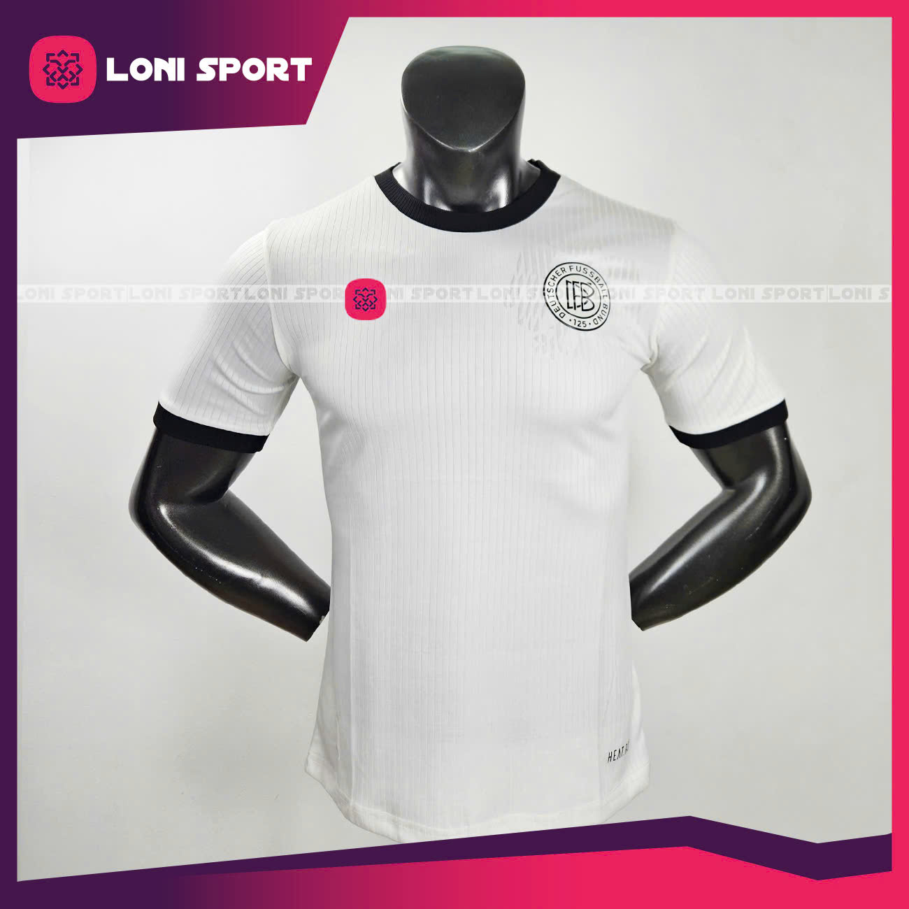 Áo kỷ niệm 125 năm đội tuyển Đức trắng SF