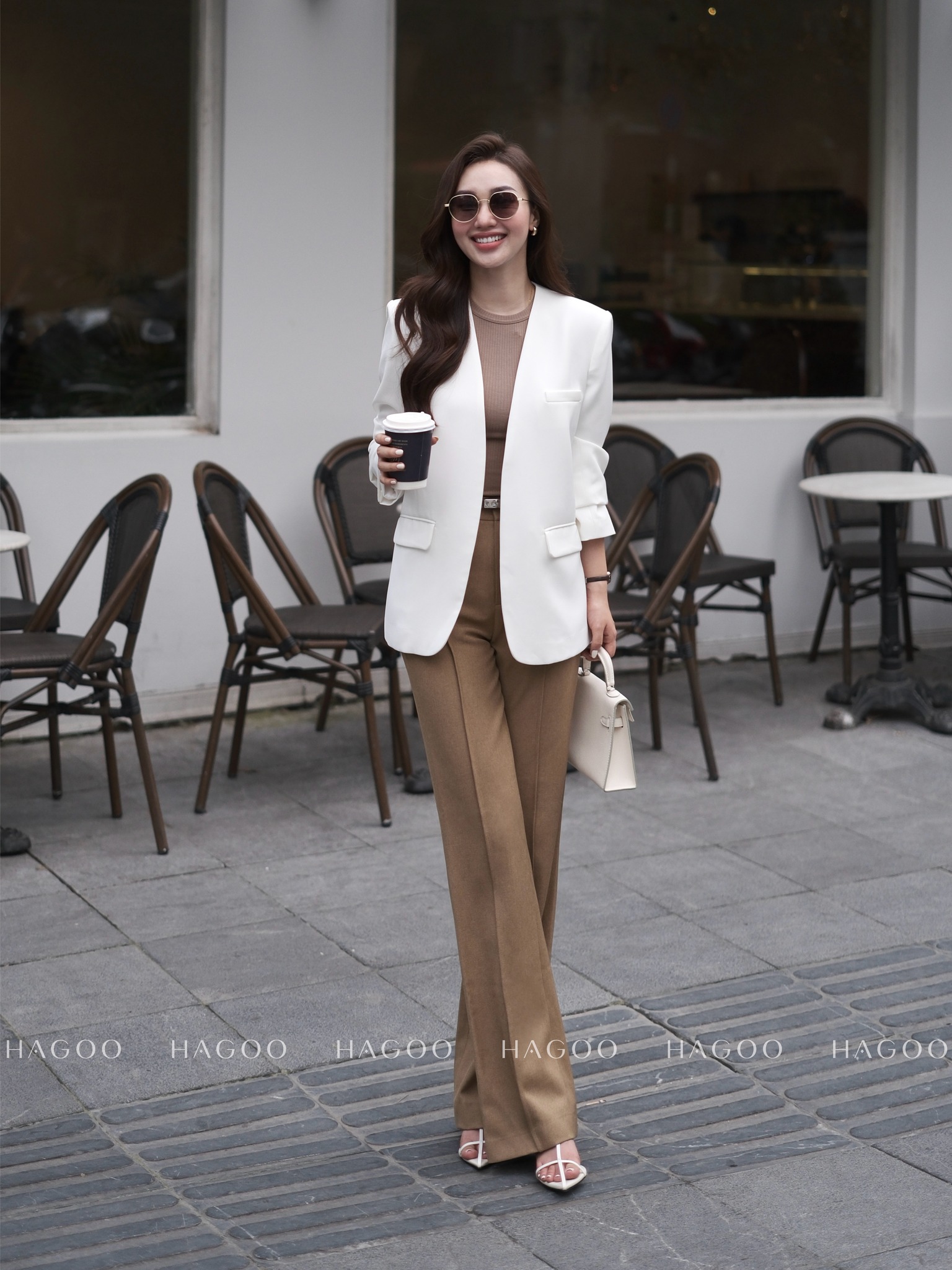 Áo Blazer không ve 4 màu HAGOO_thumbnail_10